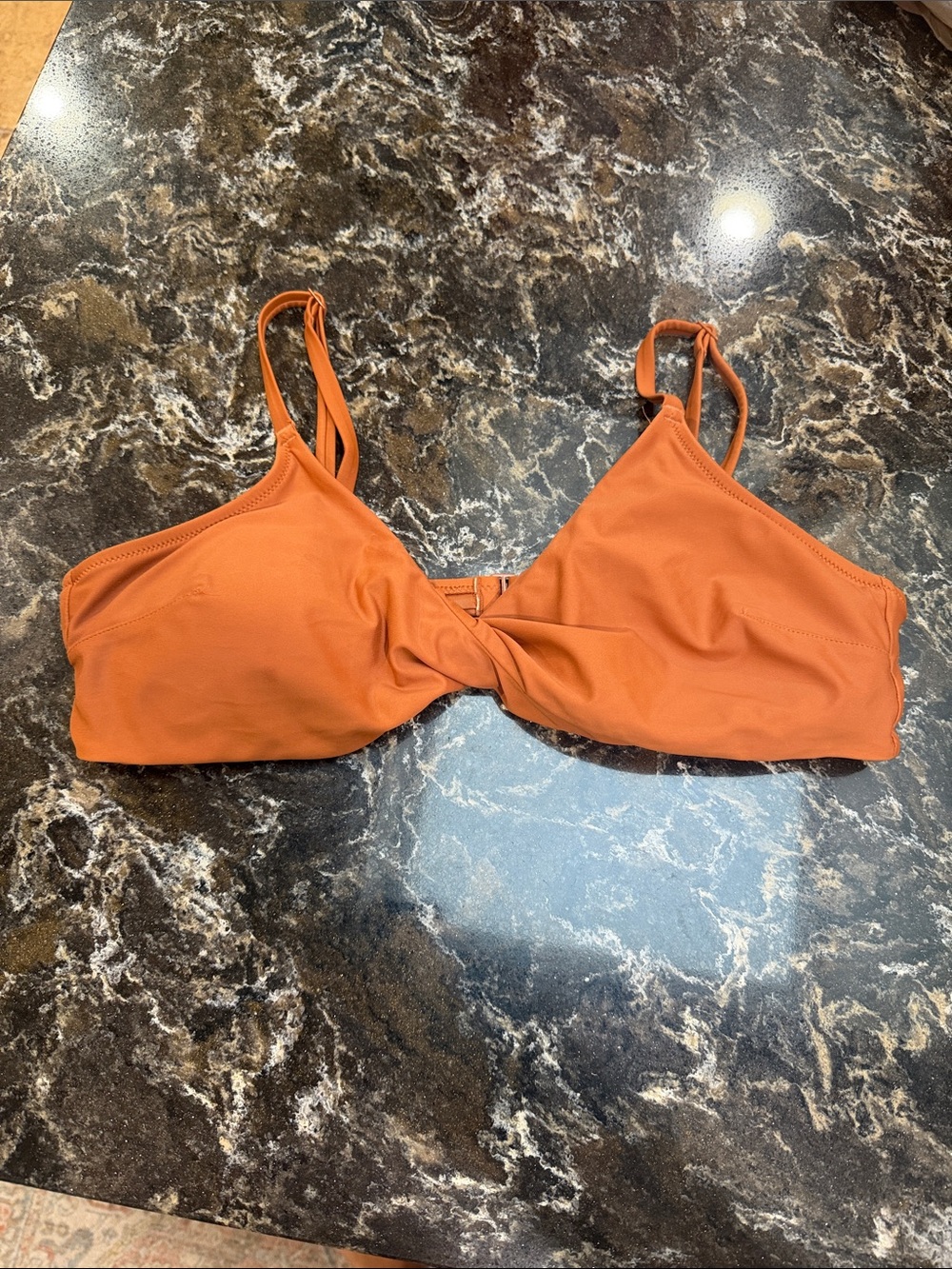 Aerie twist bikini top